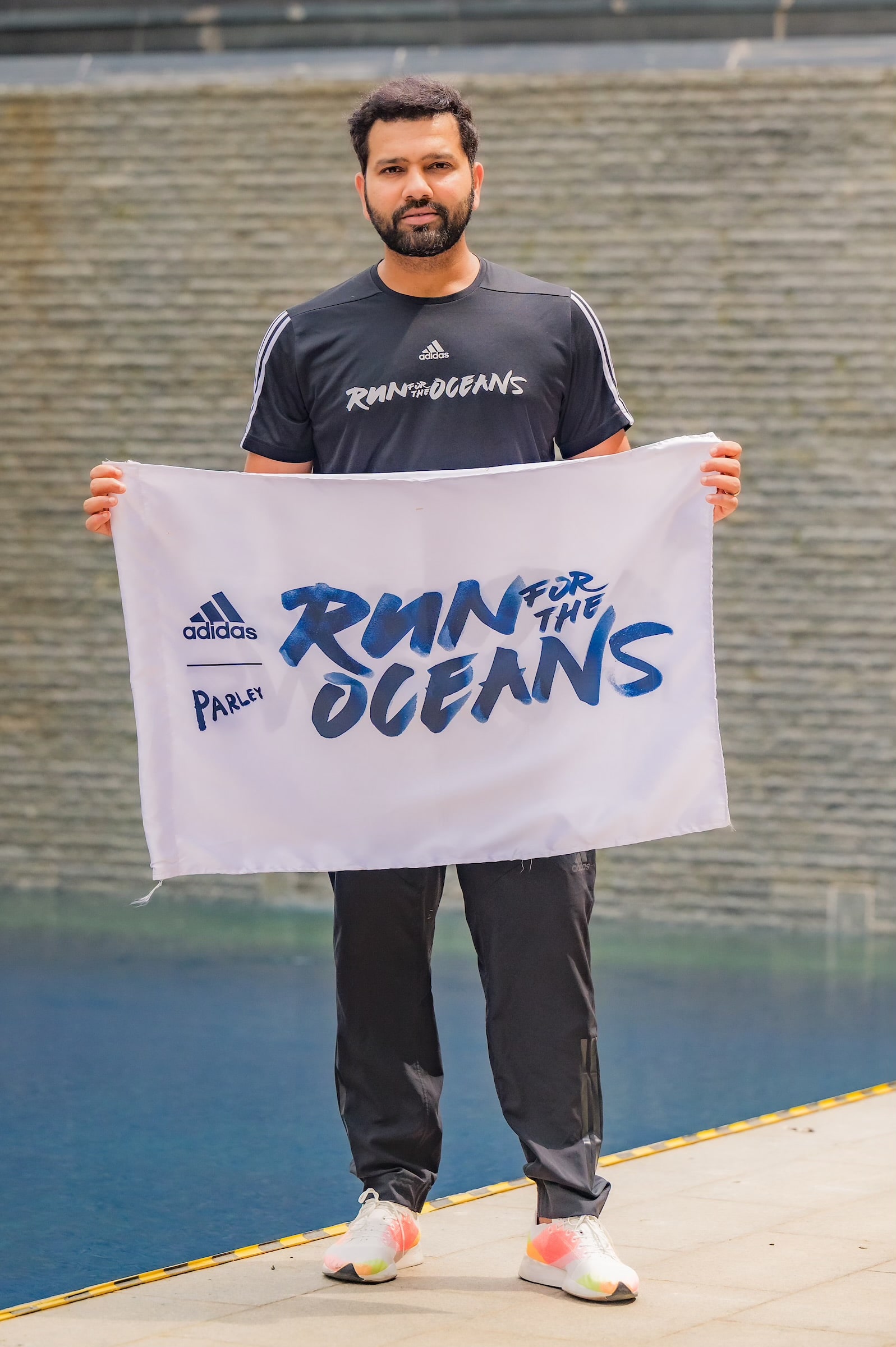 ADIDAS UNITES WITH ITS STELLAR ATHLETE LINEUP LED BY ROHIT SHARMA TO SPREAD AWARENESS ON RUN FOR THE OCEANS